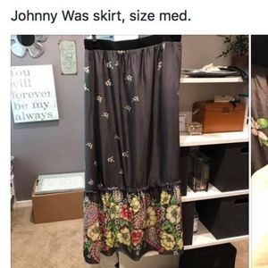 JOHNNY WAS SKIRT